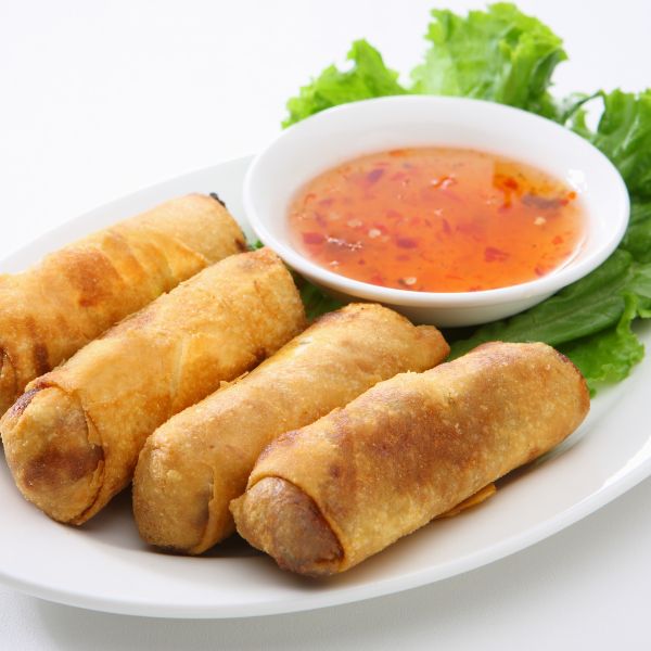 Cheesy Breakfast egg rolls