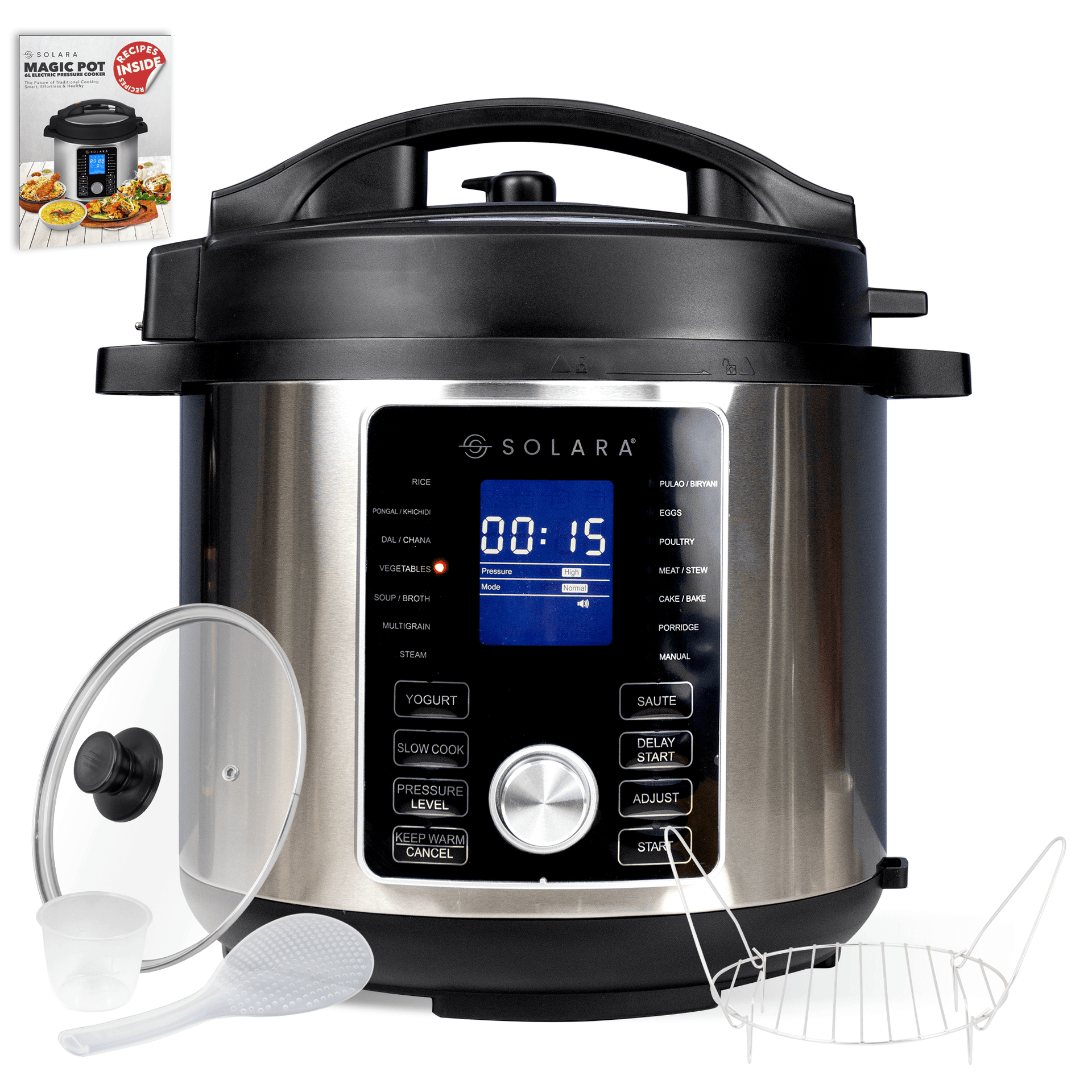 Buy Electric Pressure Cooker at Low Price India Solara Home